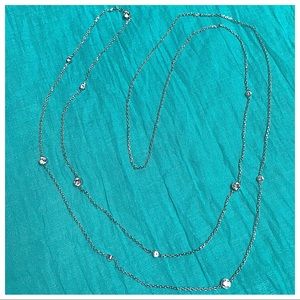 ✨Genuine Swarovski Crystal Silvertone Necklace